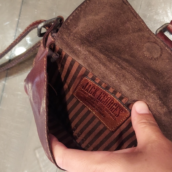 Jack Georges Leather Waist Pouch - Picture 9 of 13